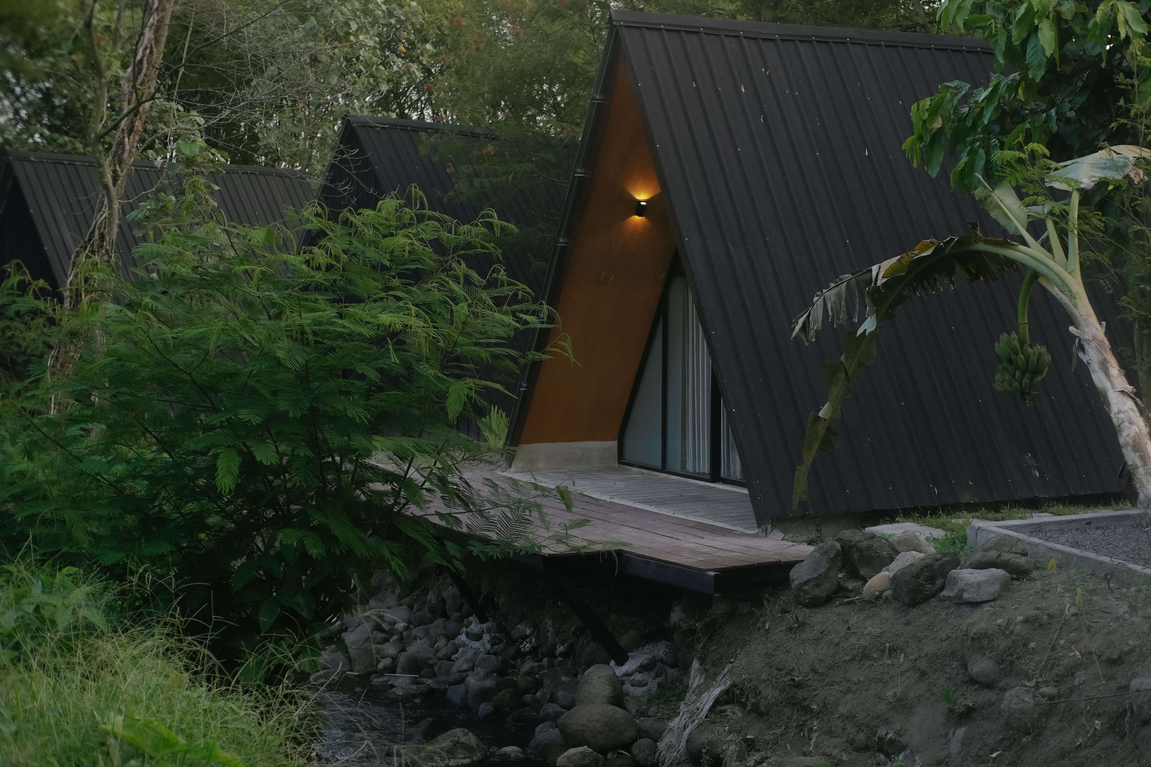 Terbenam Glamping Kamar Mandi Luar